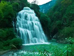 自然风光-川东大瀑布